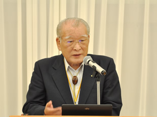挨拶(黒田壽二理事長)