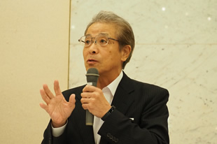 パネリストの山谷敬三郎氏